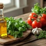 tuesday night dinner ideas fresh ingredients on kitchen counter