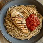 high carbohydrate meals for athletes with pasta and chicken