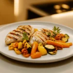 What to make for dinner at 10pm quick plate of chicken and veggies