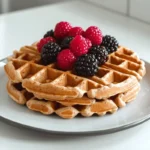 Are waffles good for dieting plate of healthy waffles